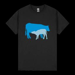 Cow And Calf Colored