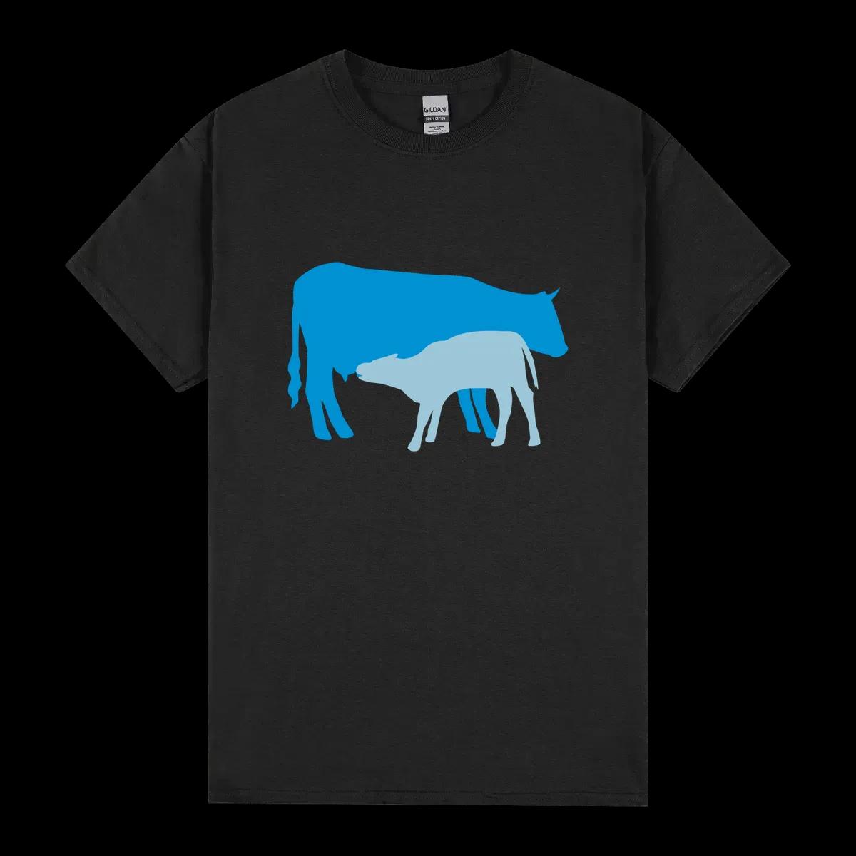 Cow And Calf Colored