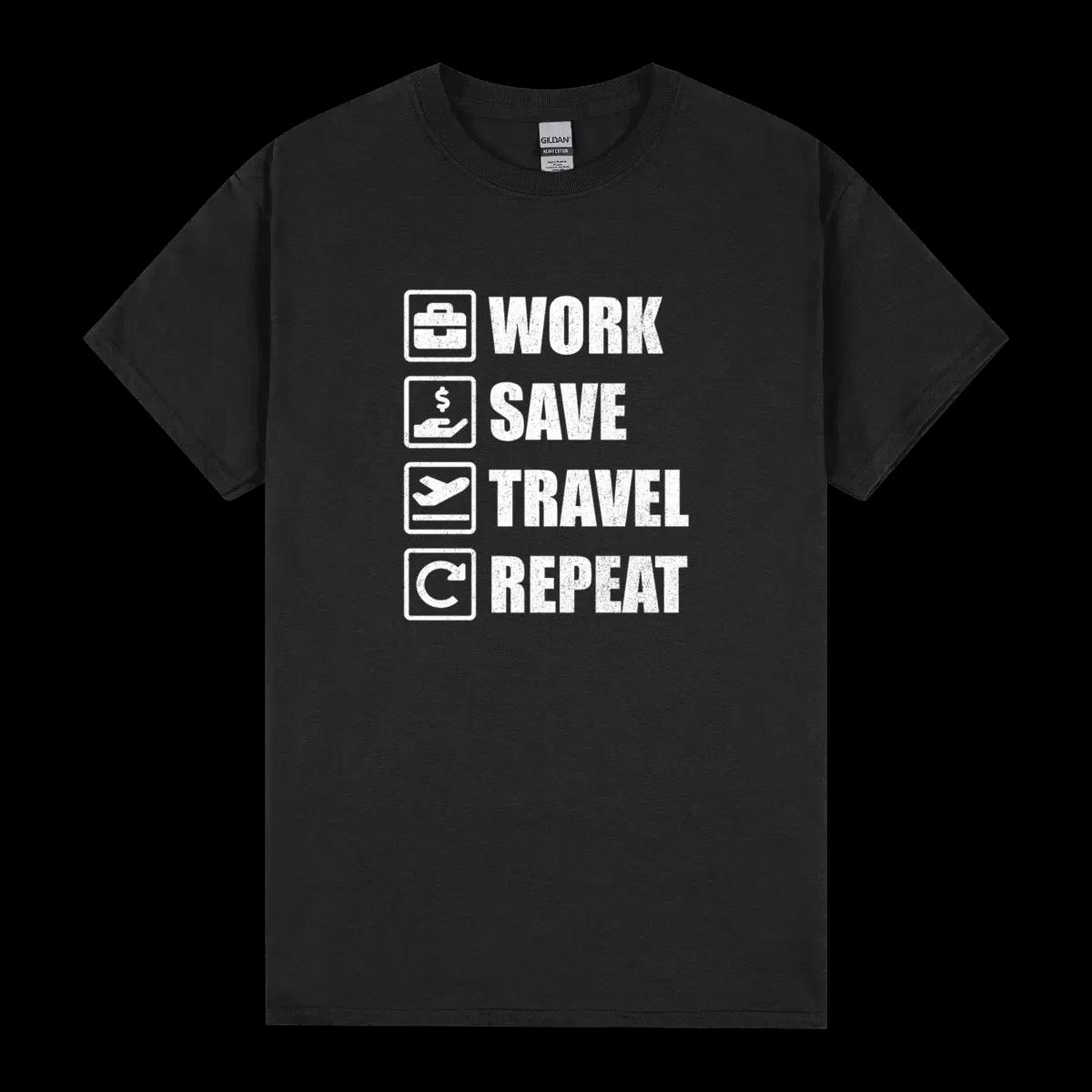 Work Save Travel Repeat