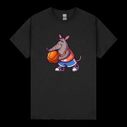 Aardvark Playing Basketball