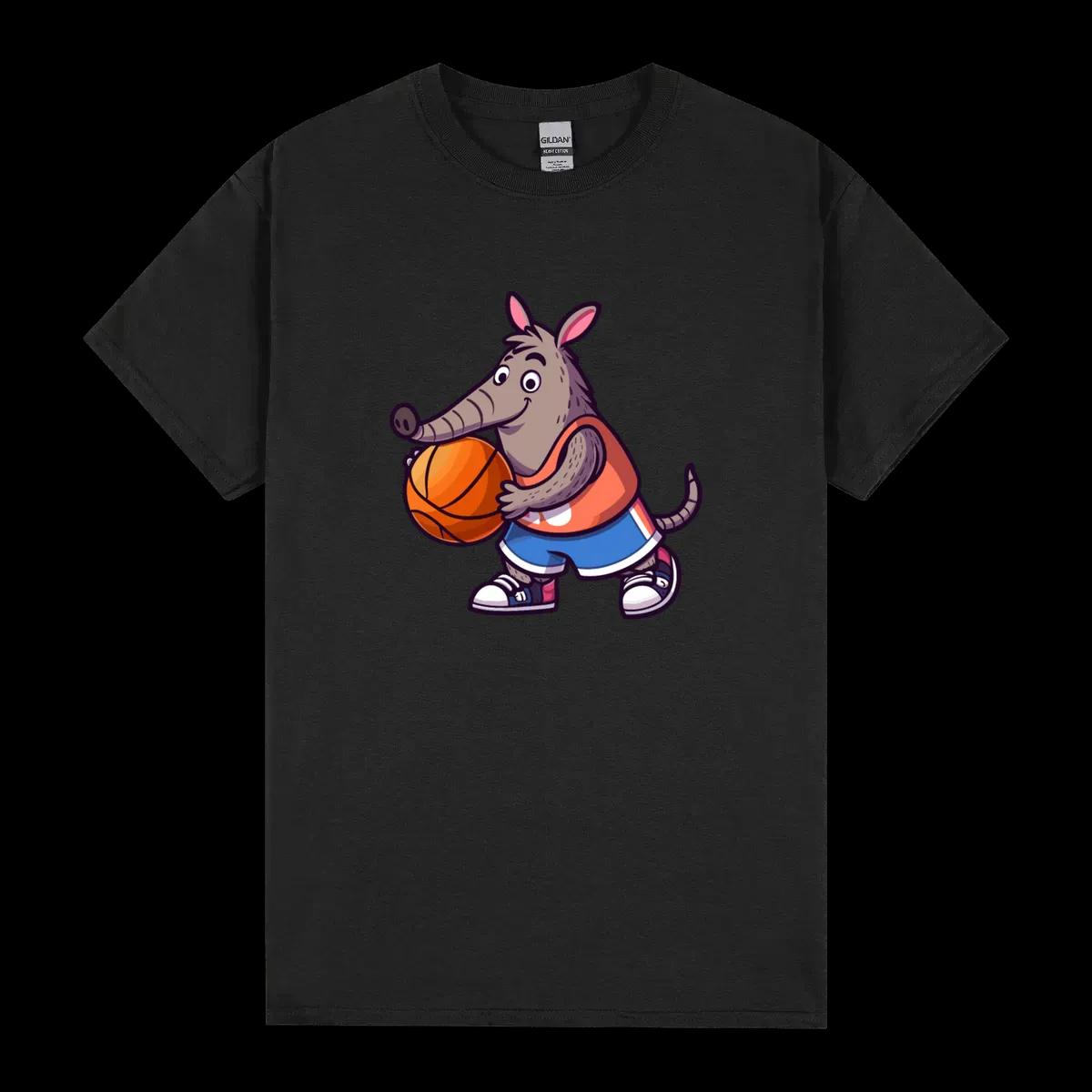Aardvark Playing Basketball