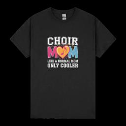 Choir Mom With Heart And Musical Note