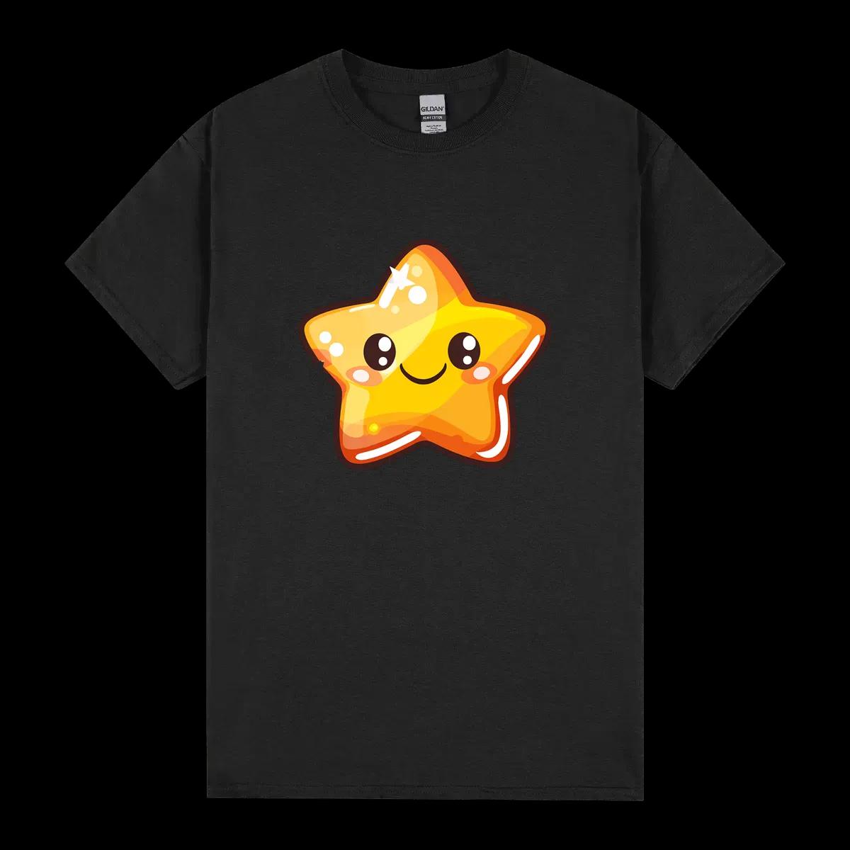 Yellow Star Cute Orange Star