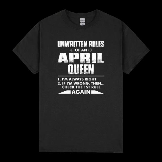 Unwritten Rules Of An April Queen