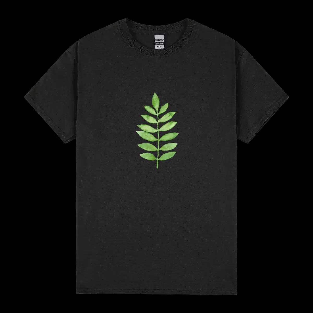 Watercolor Green Fern