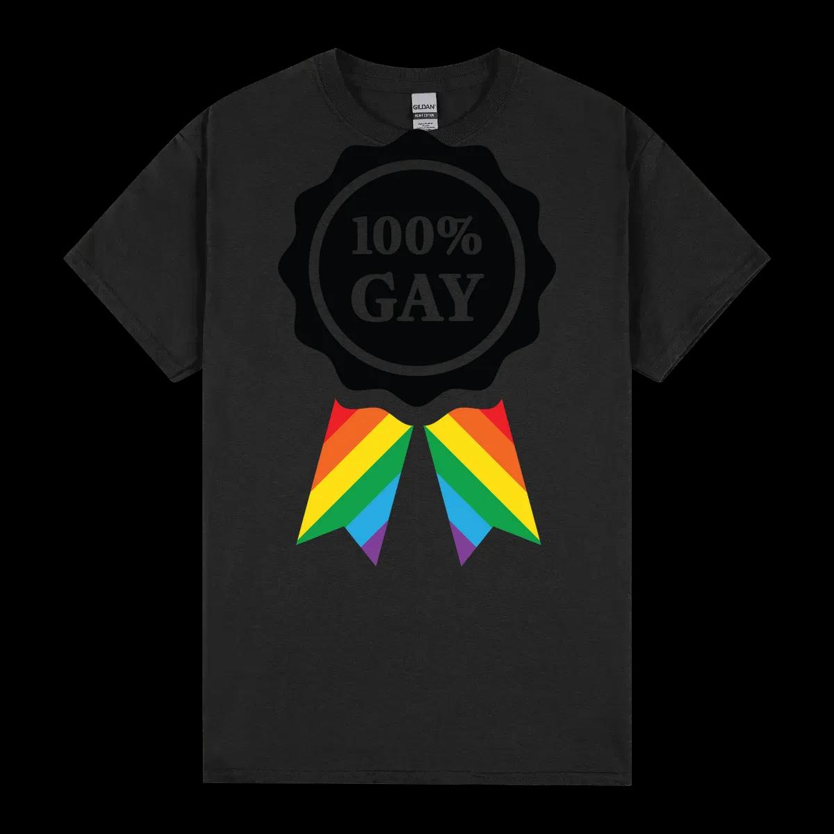 100percent Gay Badge