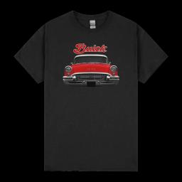 1955 Buick Two Side Red