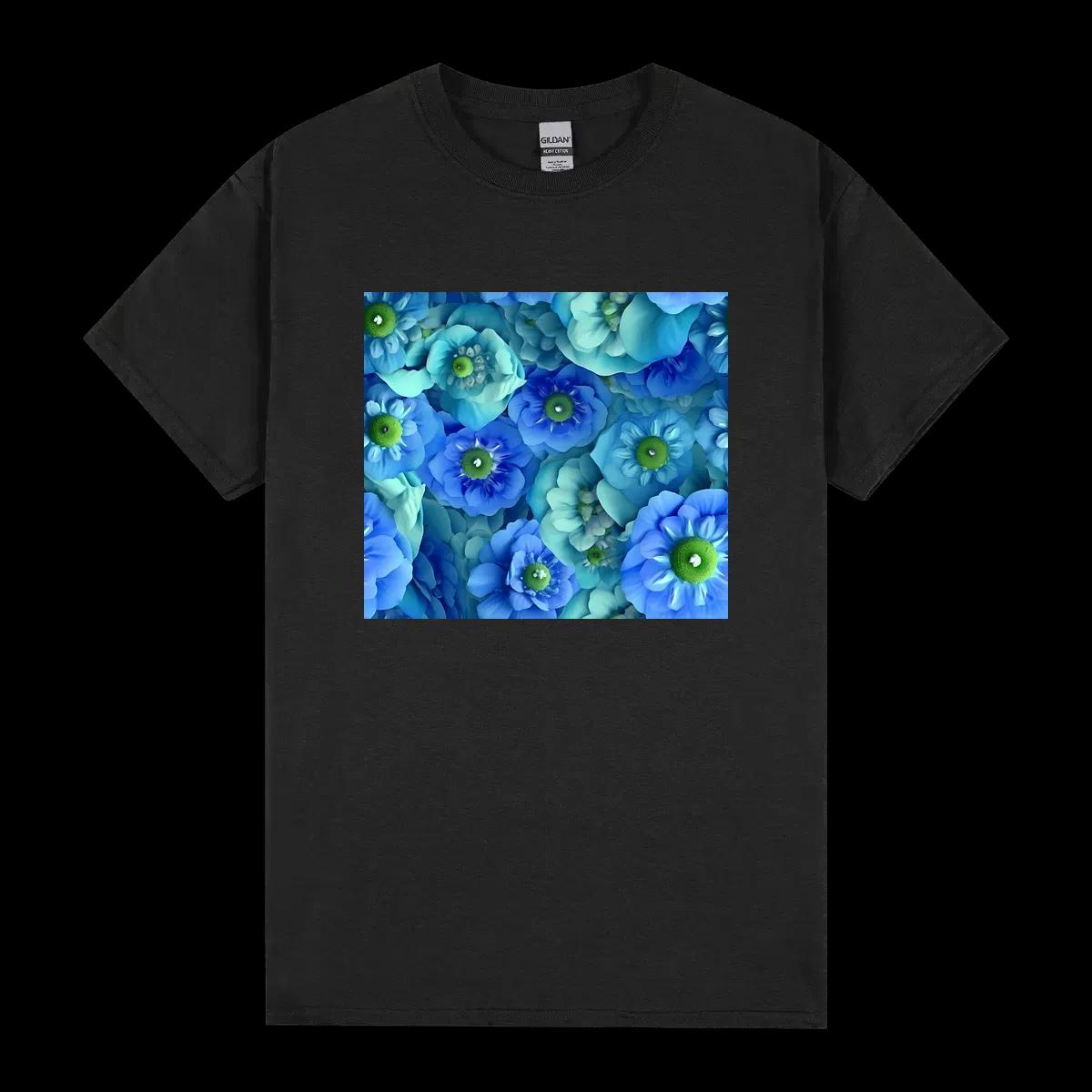 3d Blue Delphinium Tumbler Wrap