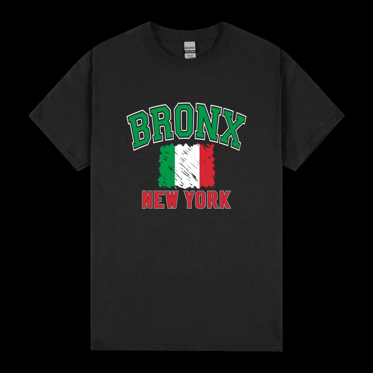 Bronx New York Style Italy Flag