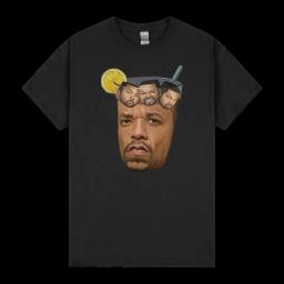 Just Some Ice Tea And Ice Cubes