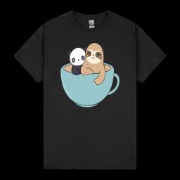 Kawaii Cute Panda And Sloth
