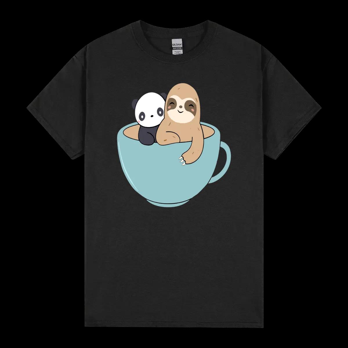 Kawaii Cute Panda And Sloth