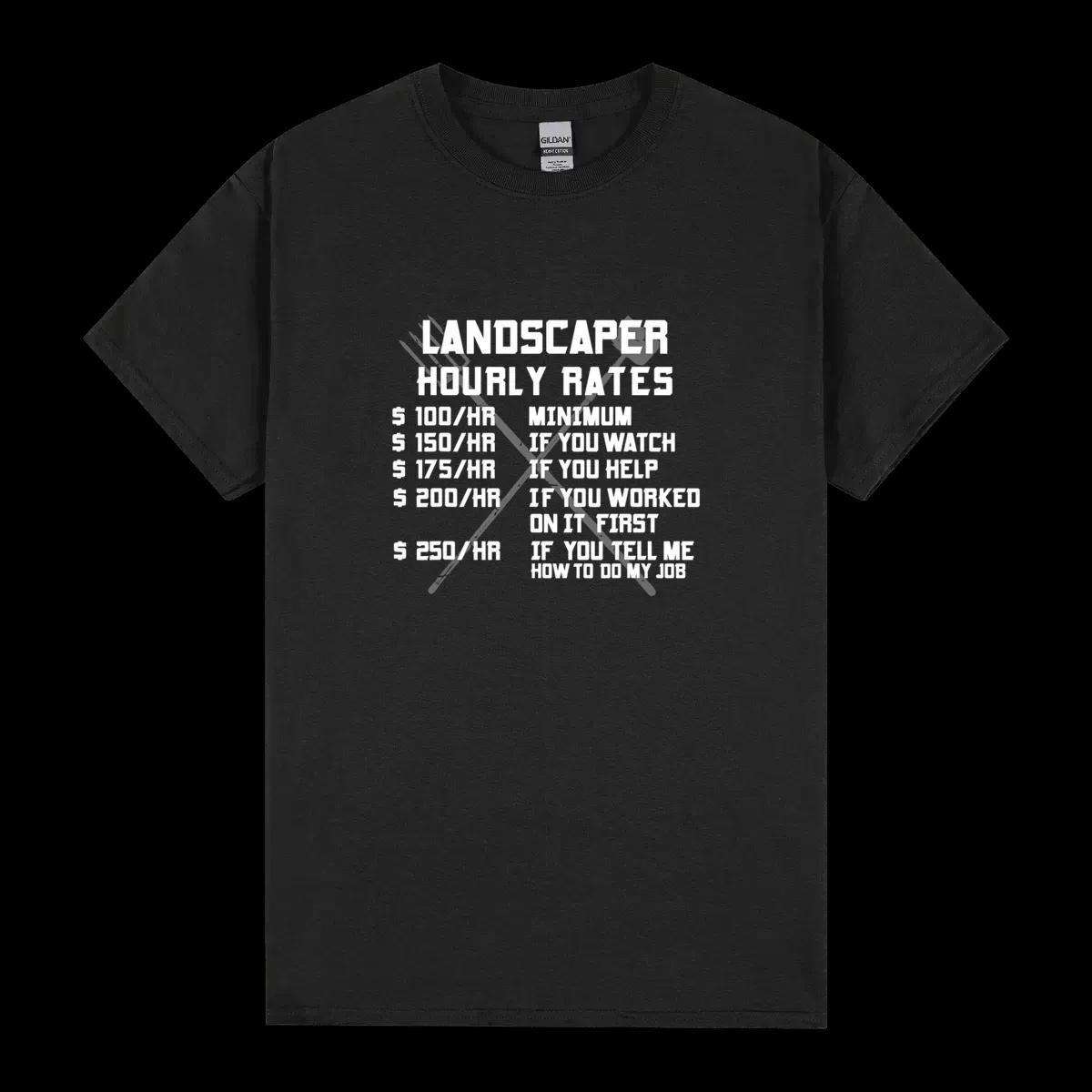 Landscaper Hourly Rate Funny Labor