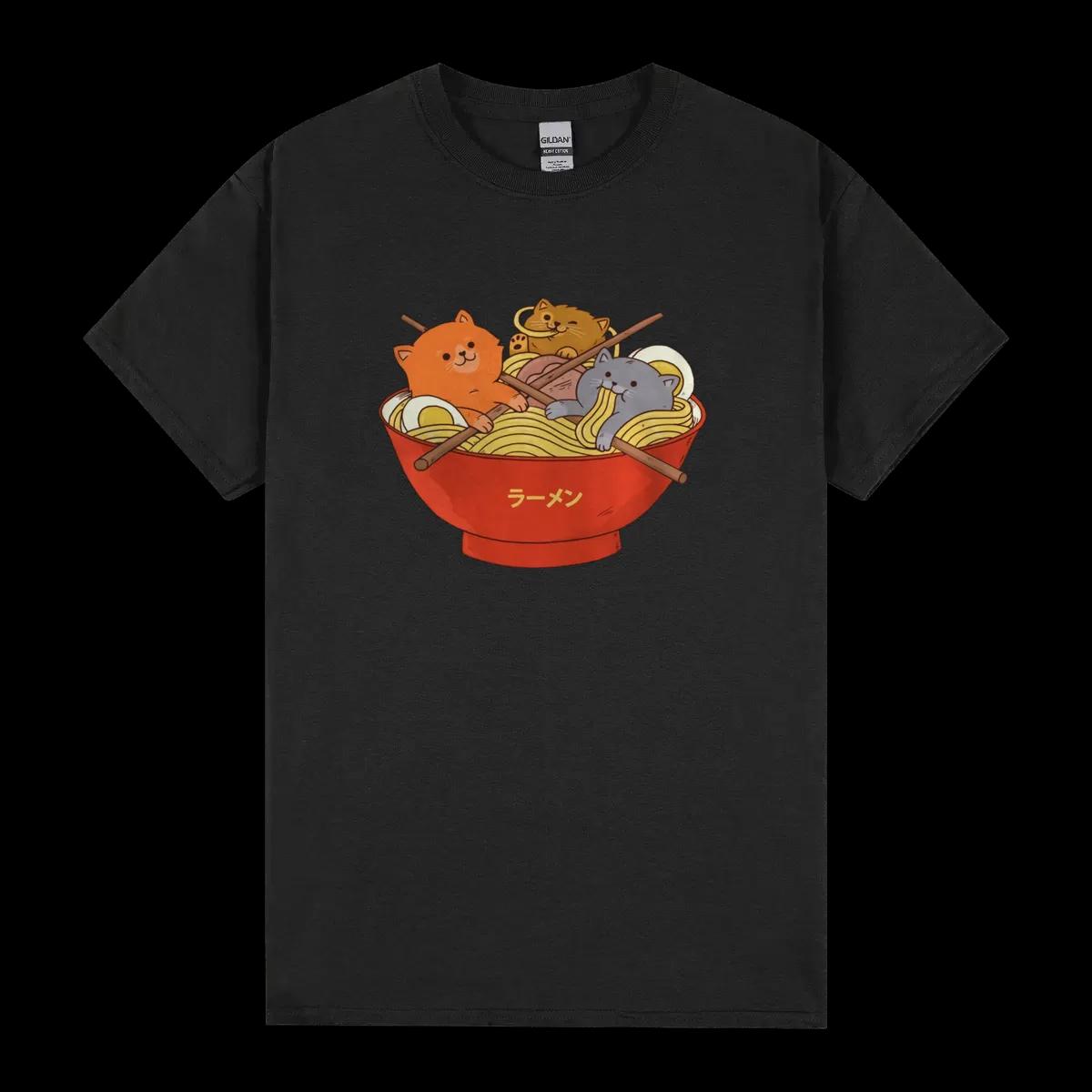 Ramen Noodles And Cats