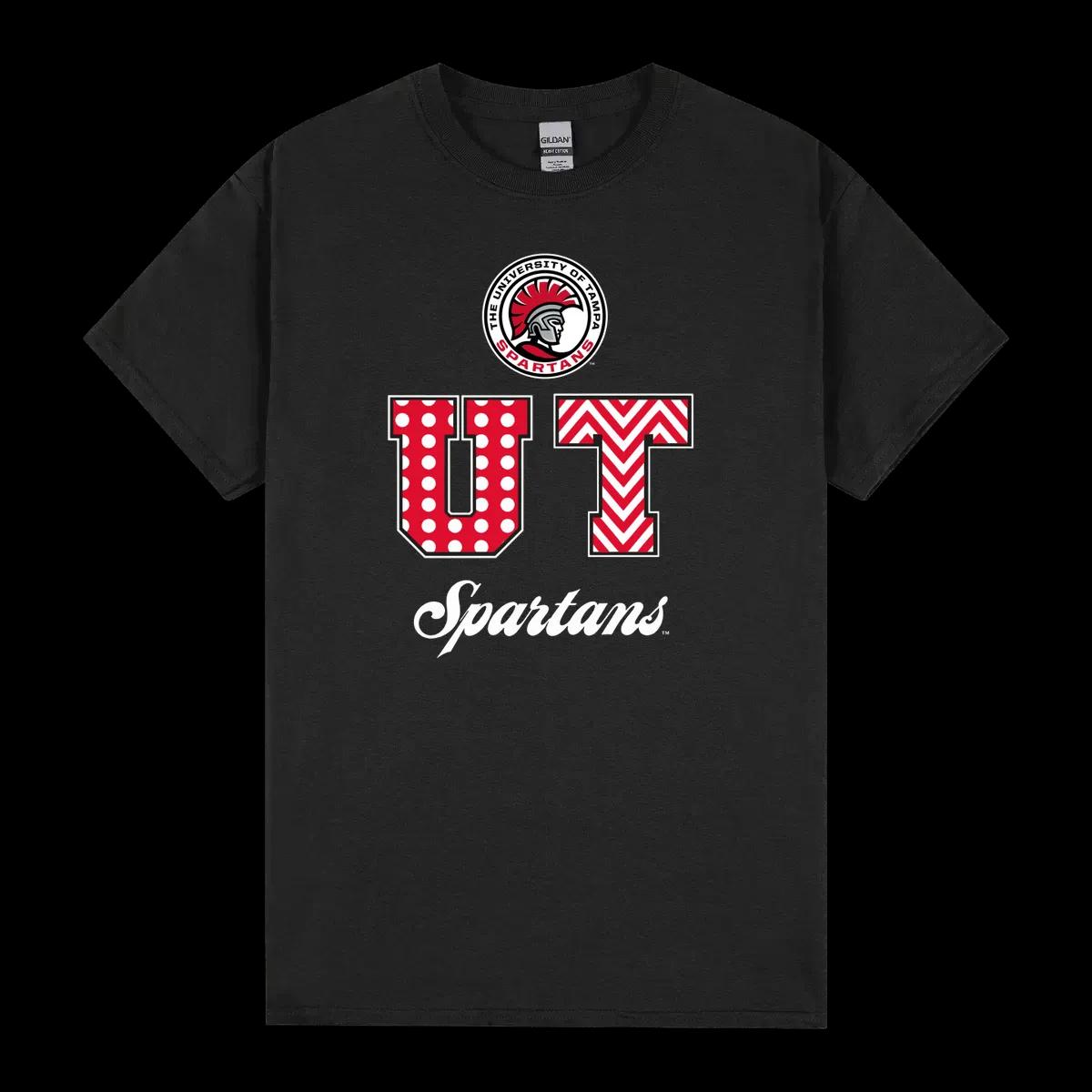 Tampa Spartans Patterned Letters