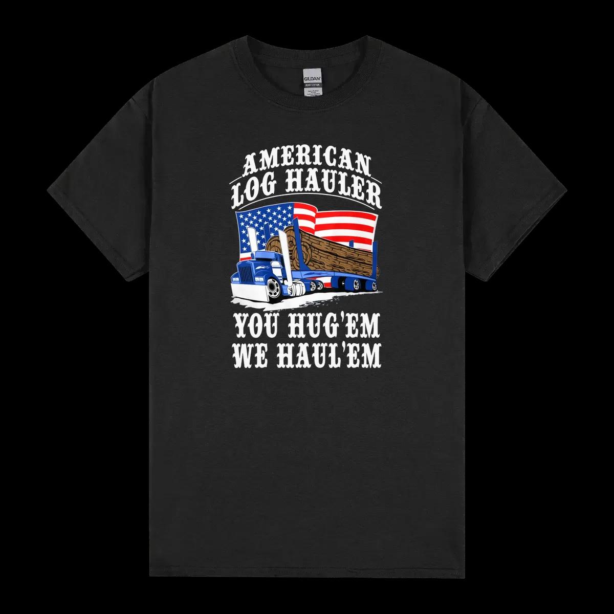 Truck Driver Log Hauler American