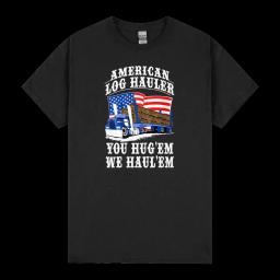 Truck Driver Log Hauler American