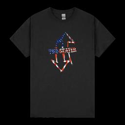 Two Seater American Flag