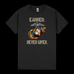 Us Marine Corps Earned Never Given