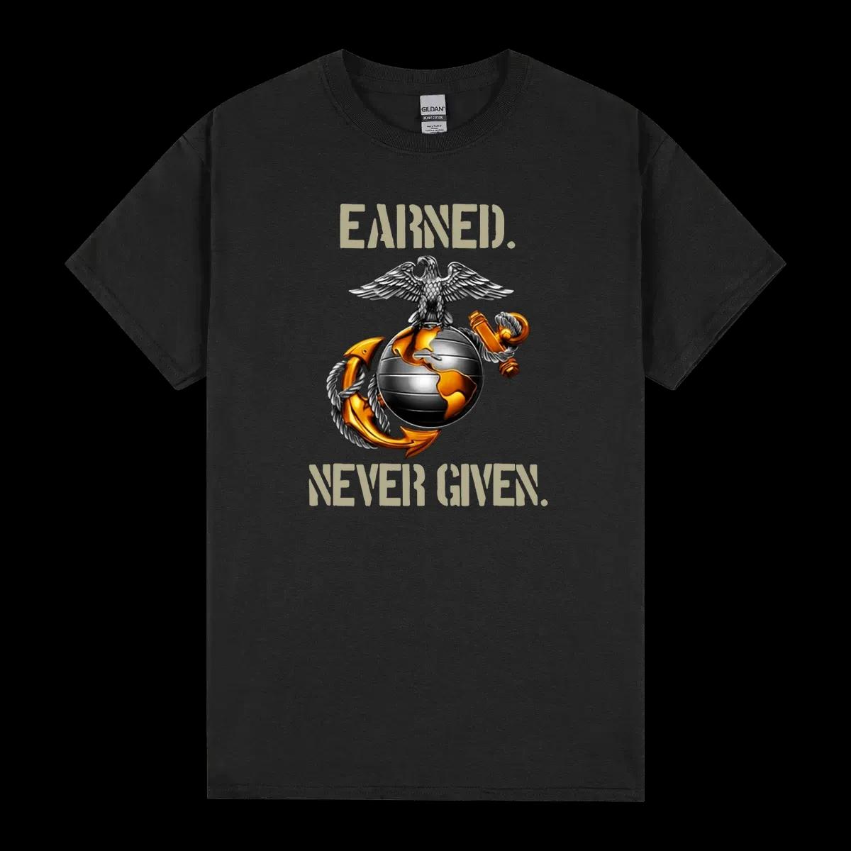 Us Marine Corps Earned Never Given