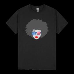 American Woman Usa Flag Glasses