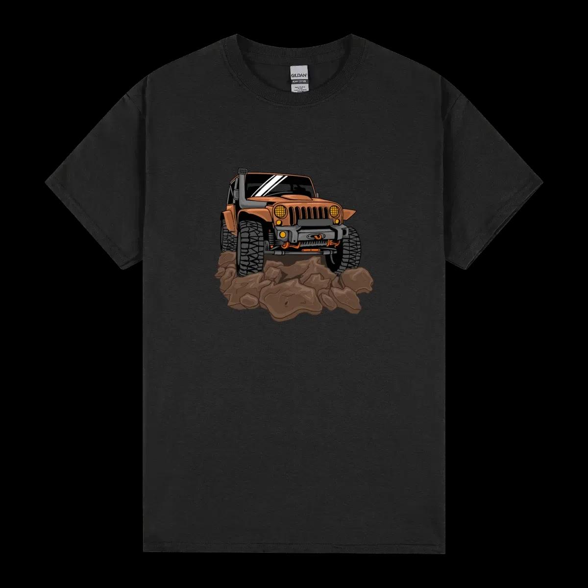 Jeep Offroad Drive On Dirt Or Mud