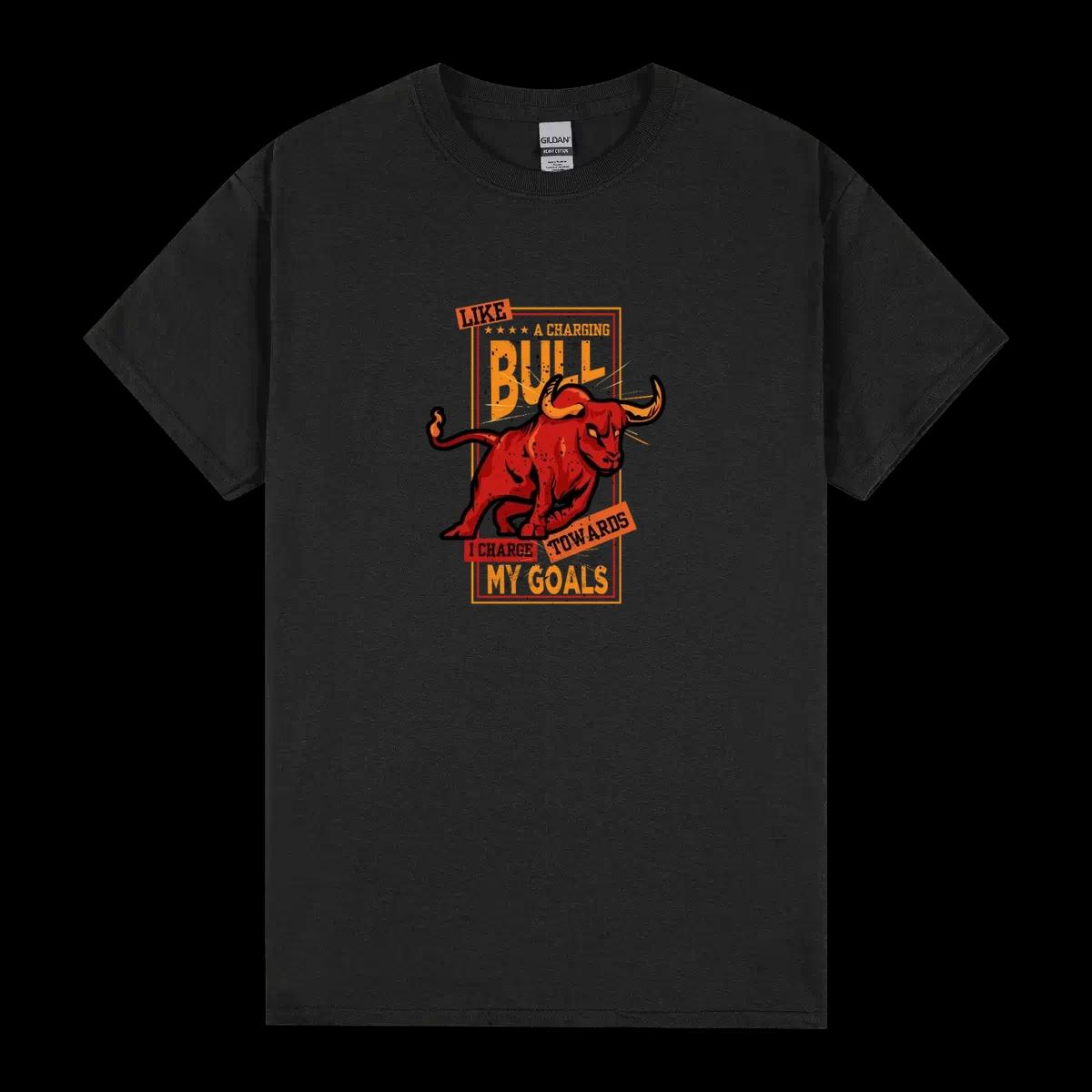 Charging Bull Motivational Design