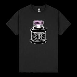 Vintage Bottle Of Undiluted Sin