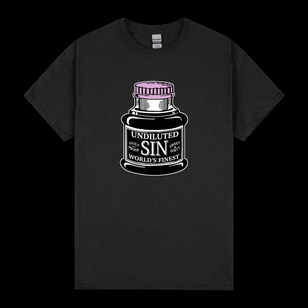 Vintage Bottle Of Undiluted Sin