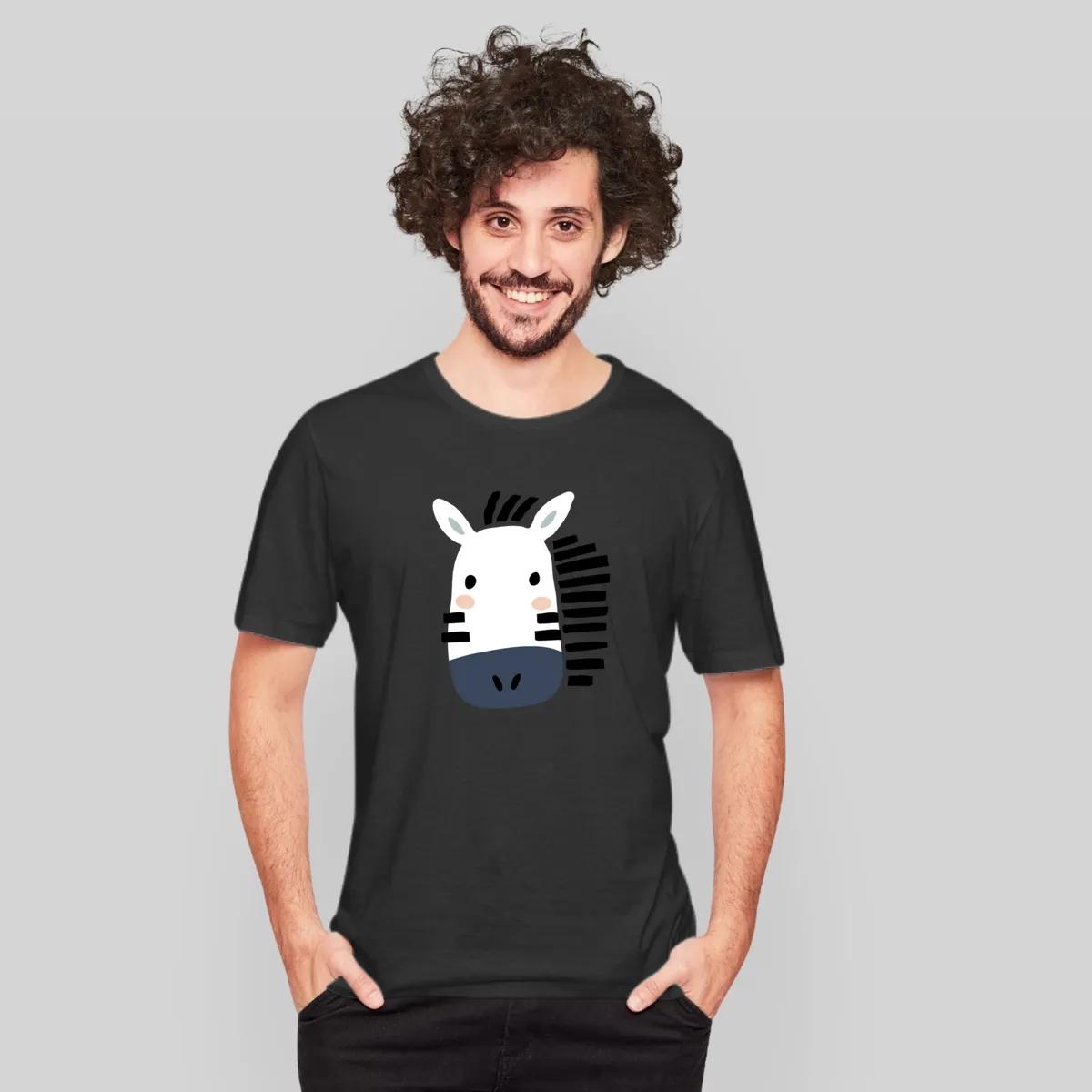 Zebra Head Illustration