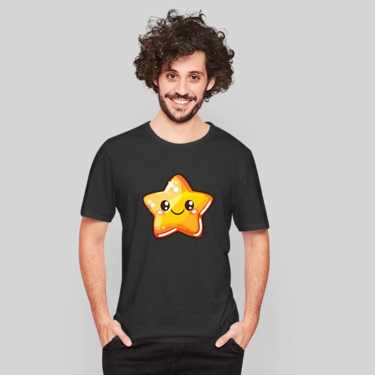 Yellow Star Cute Orange Star