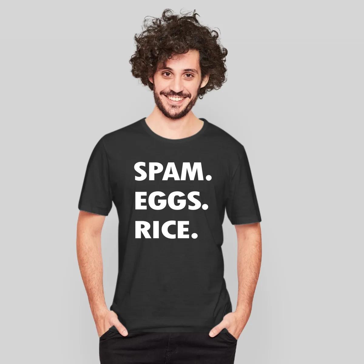 Hawaiian Breakfast Spam Eggs Rice