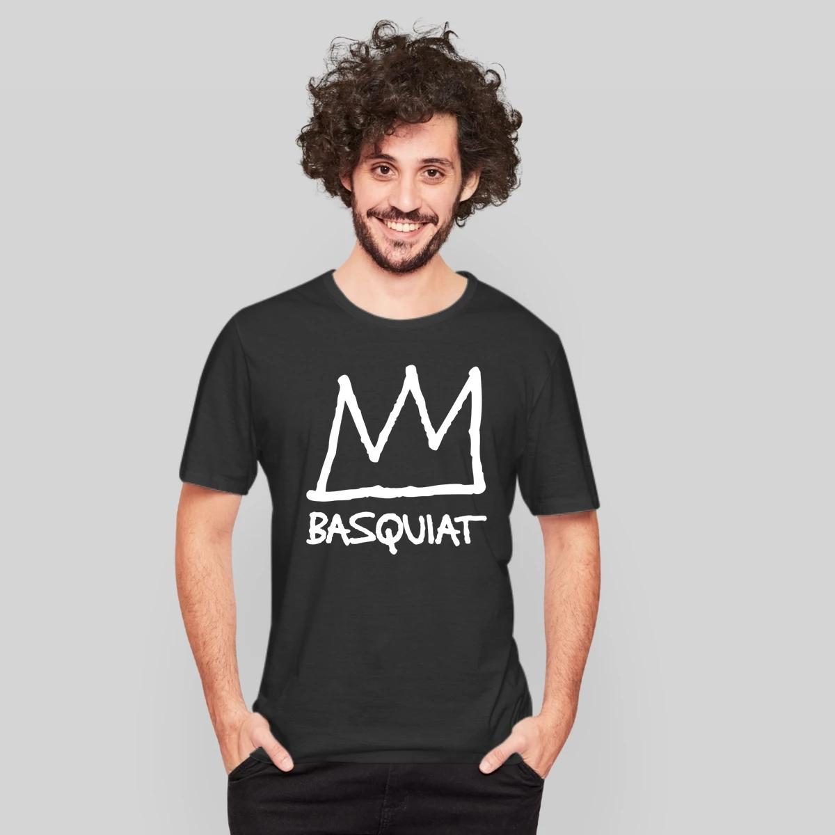 Classic Basquiat Crown Line Art