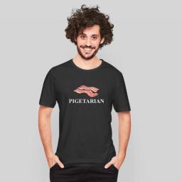 Pigetarian Funny Bacon