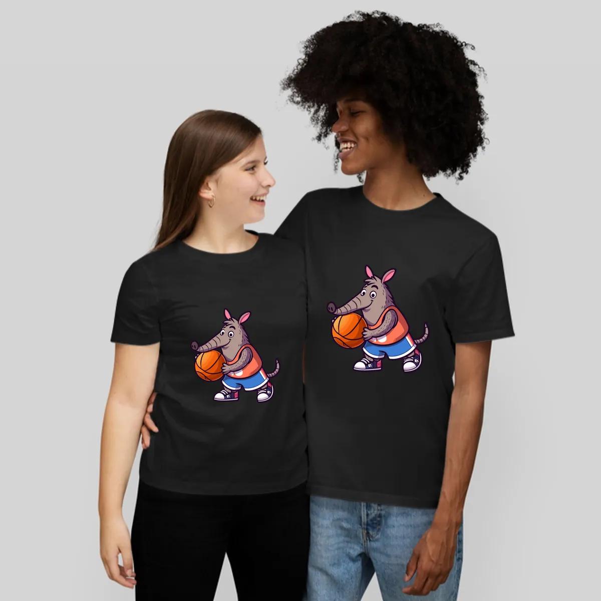 Aardvark Playing Basketball