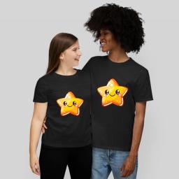 Yellow Star Cute Orange Star