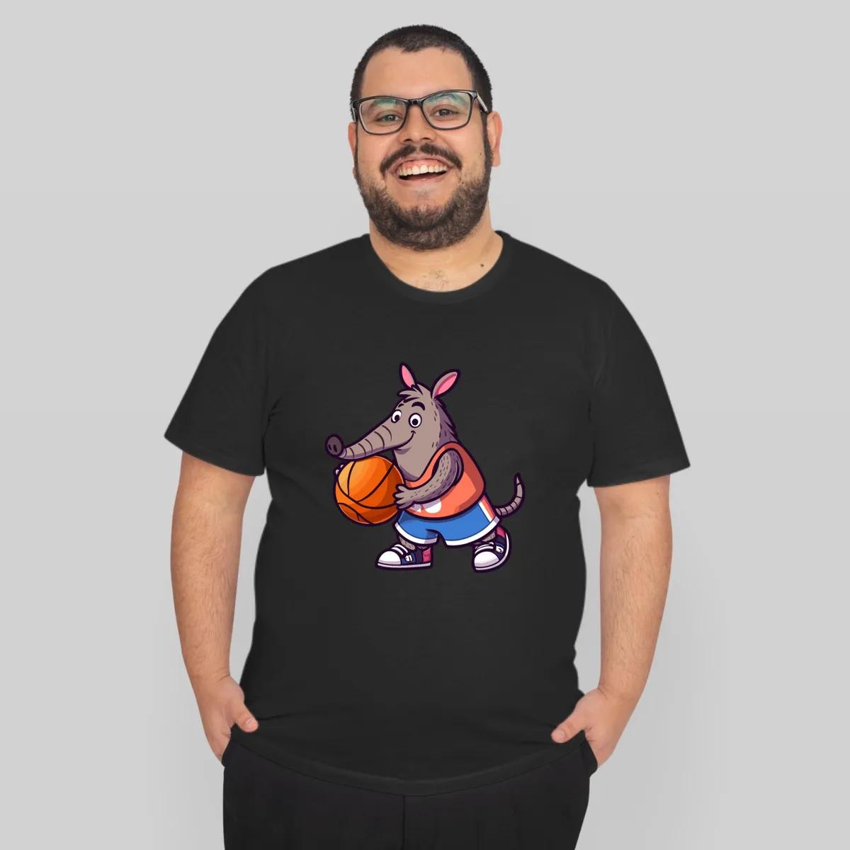 Aardvark Playing Basketball