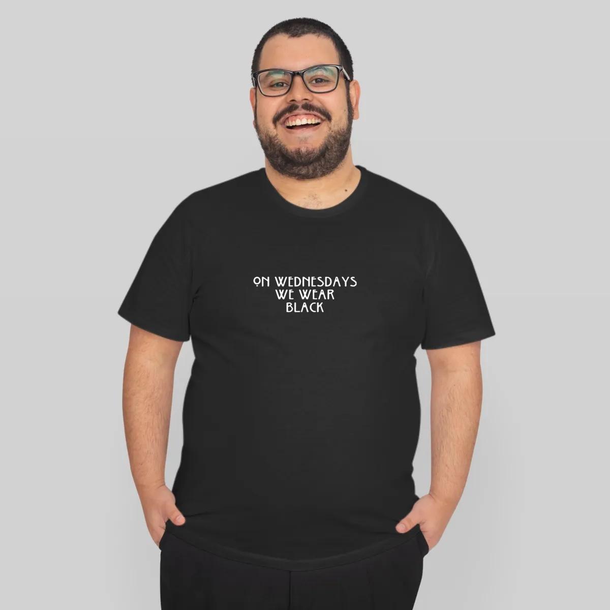 On Wednesday Funny Logo