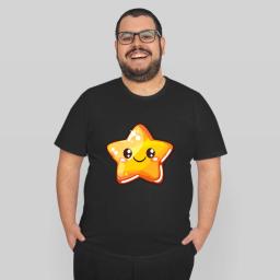 Yellow Star Cute Orange Star