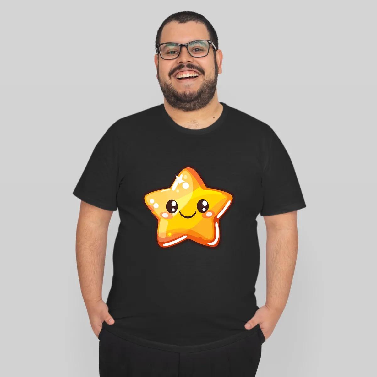 Yellow Star Cute Orange Star