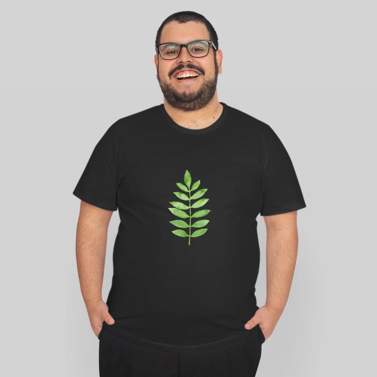 Watercolor Green Fern