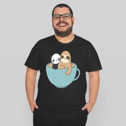 Kawaii Cute Panda And Sloth