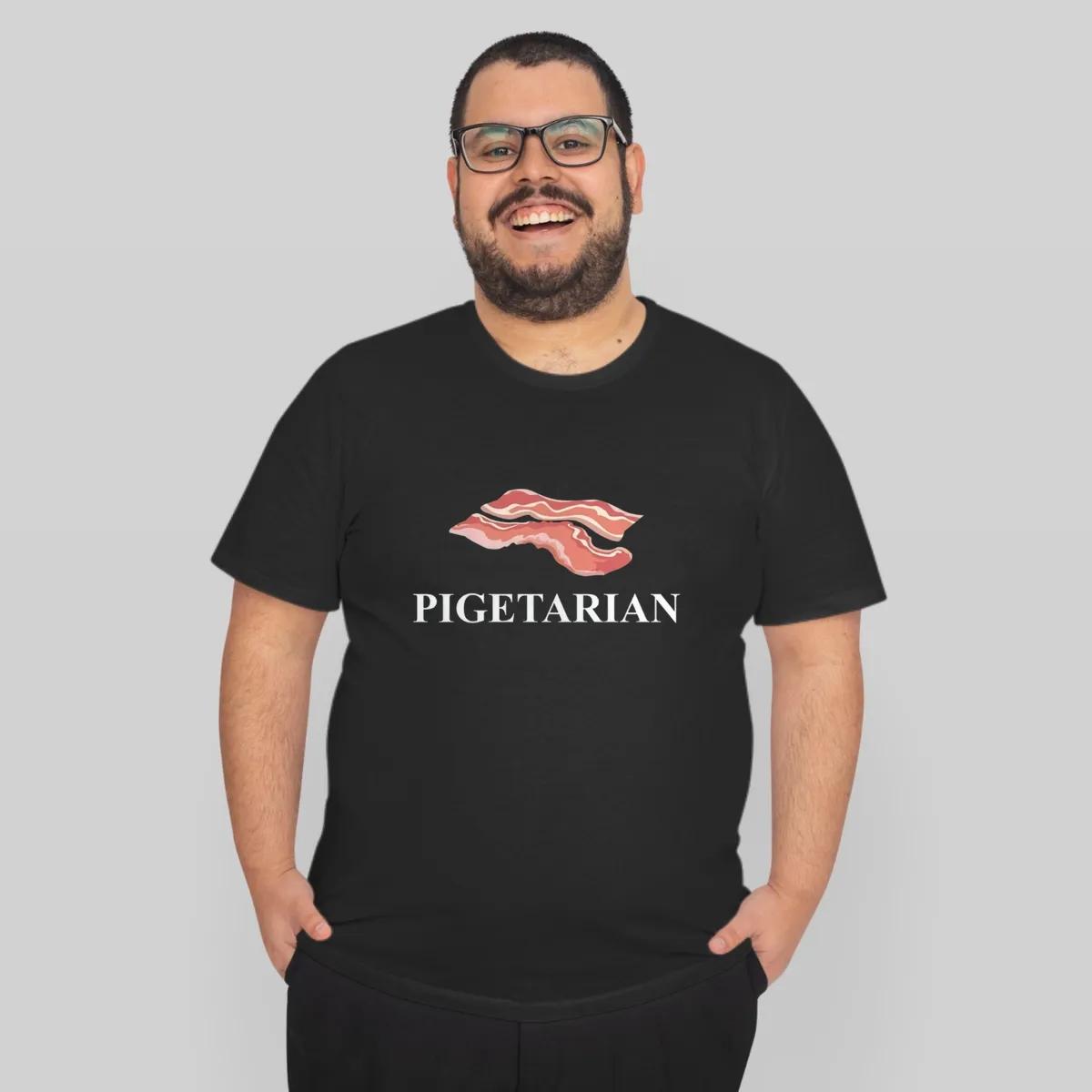 Pigetarian Funny Bacon