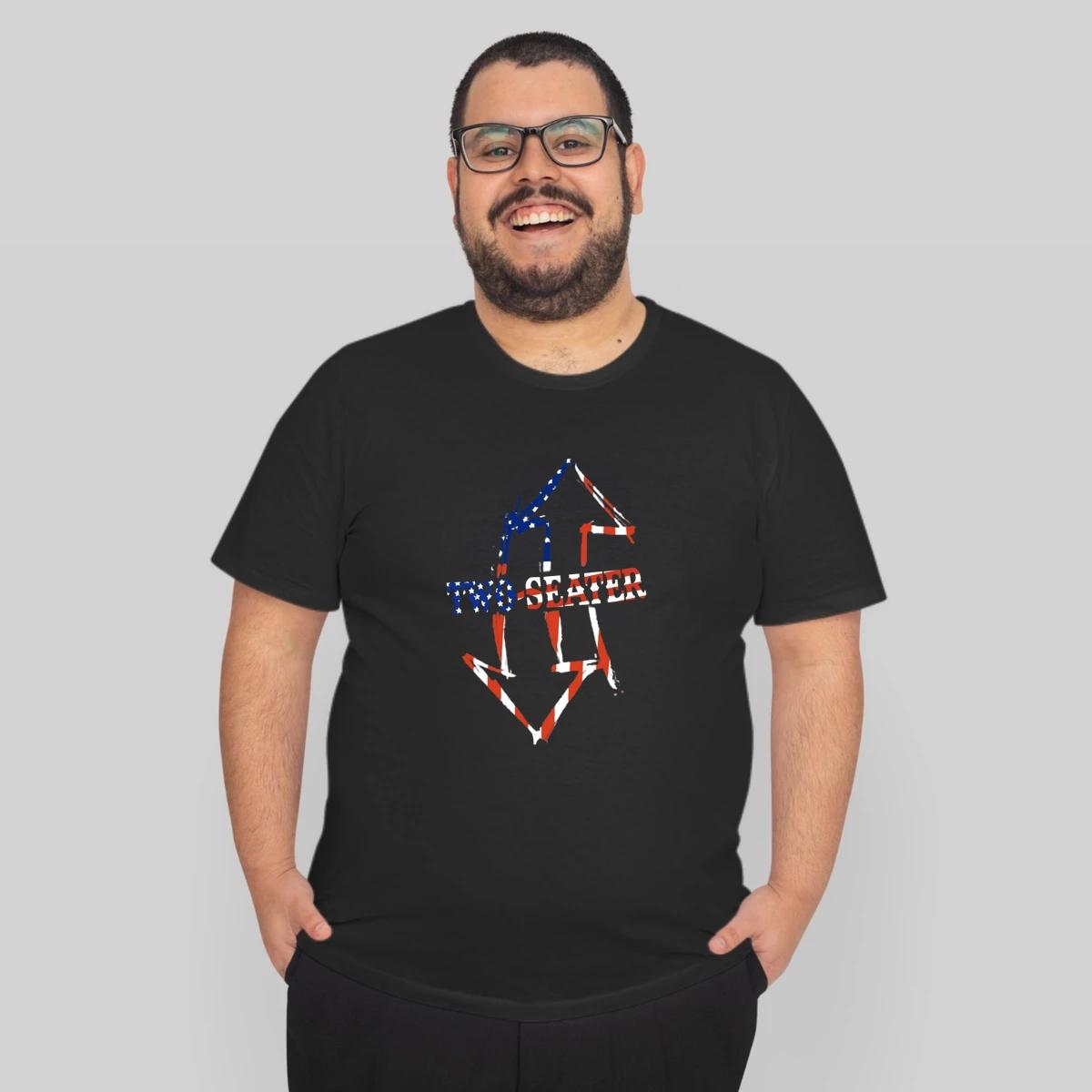 Two Seater American Flag