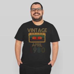 Vintage April 1980 Birthday