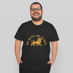 No Guts No Glory Lion Logo