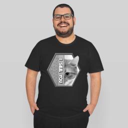 I See You Cat Design