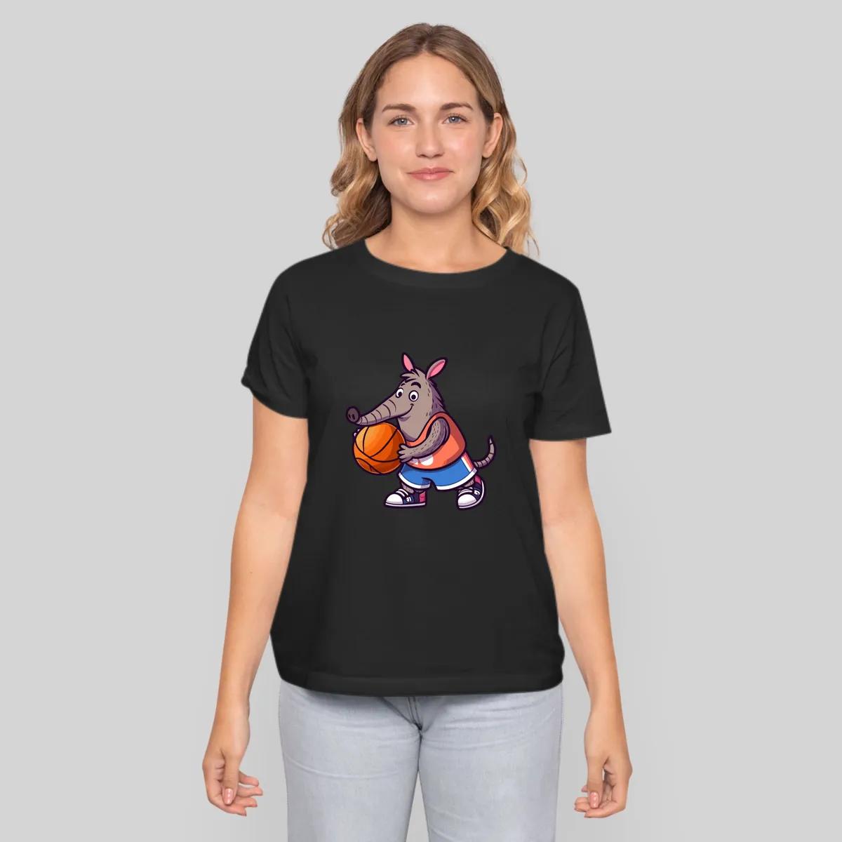 Aardvark Playing Basketball
