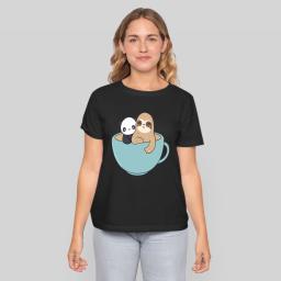 Kawaii Cute Panda And Sloth
