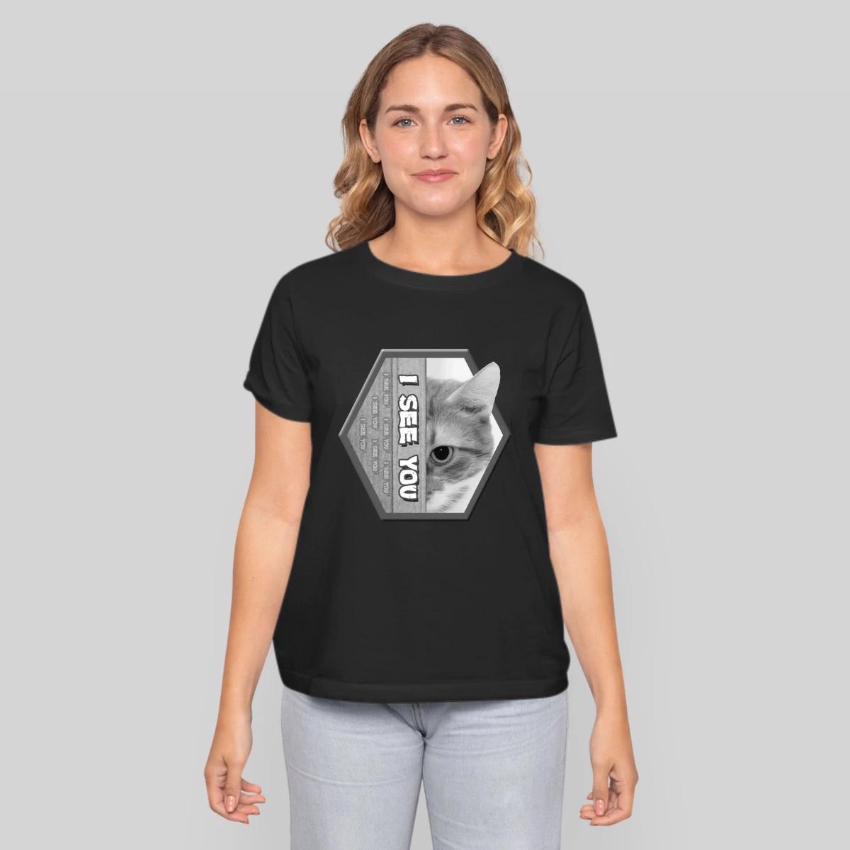I See You Cat Design